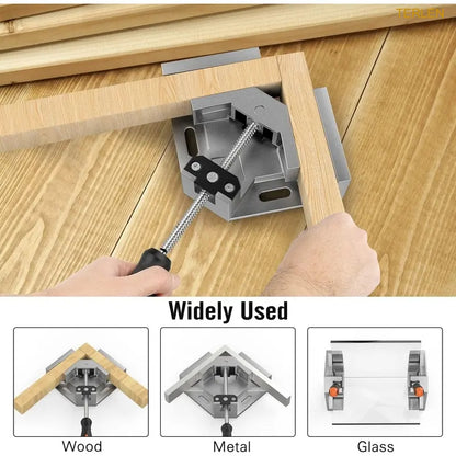 4-Pack 90° Right Angle Corner Clamps – Woodworking Frame & Cabinet Clamps