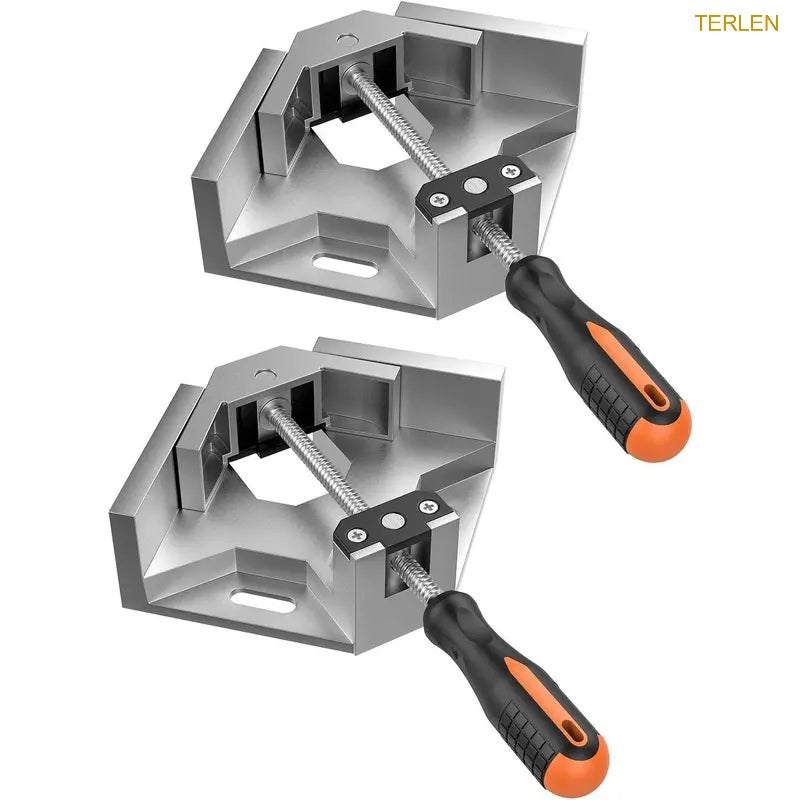 4-Pack 90° Right Angle Corner Clamps – Woodworking Frame & Cabinet Clamps